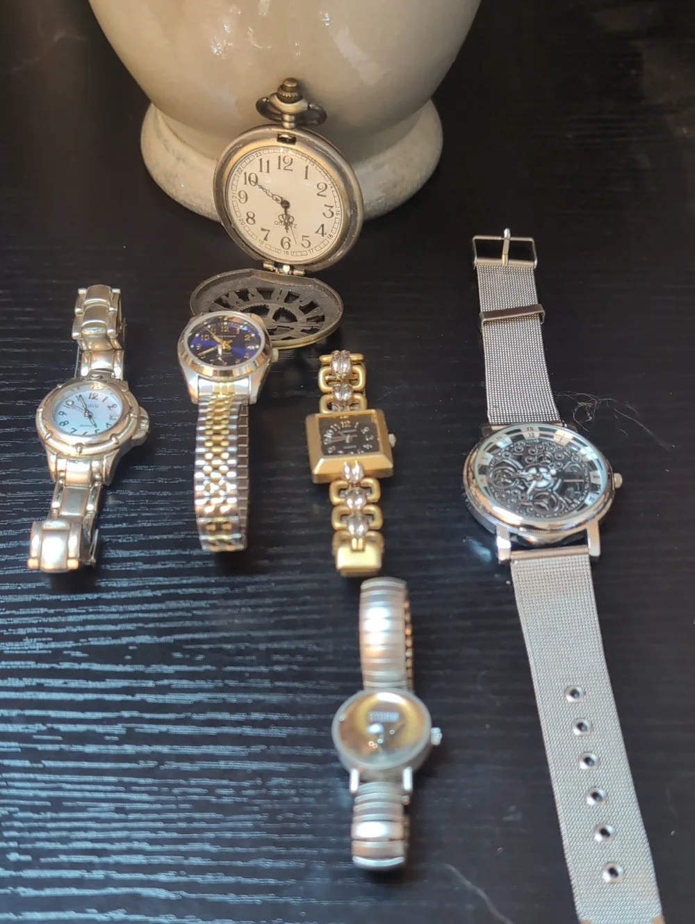 Mixed Metal Men's Watch Collection - Silver and Gold Tones